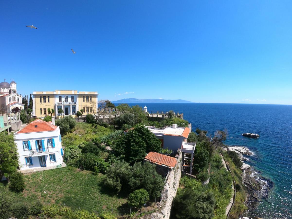 Villa Panagia Kavala Bagian luar foto